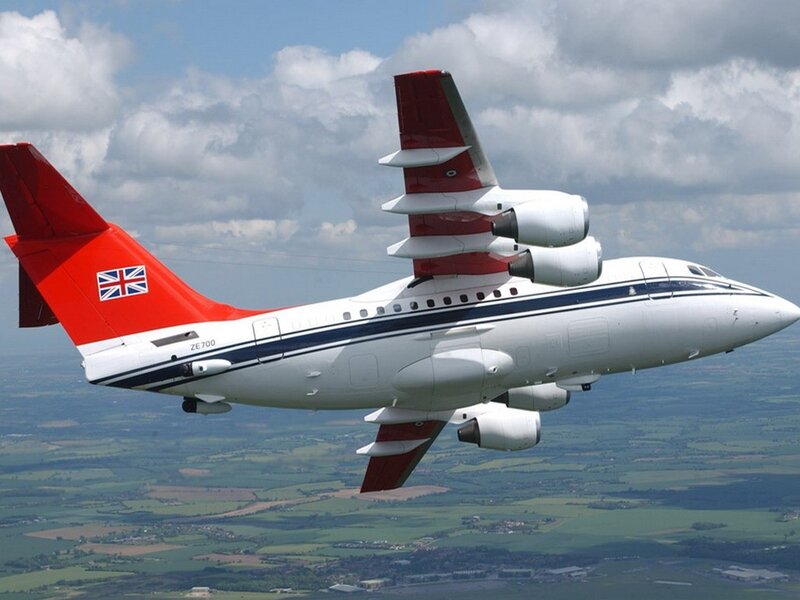 British military transport aircraft