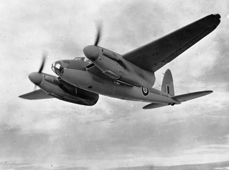 British Mosquito Bomber — Black
