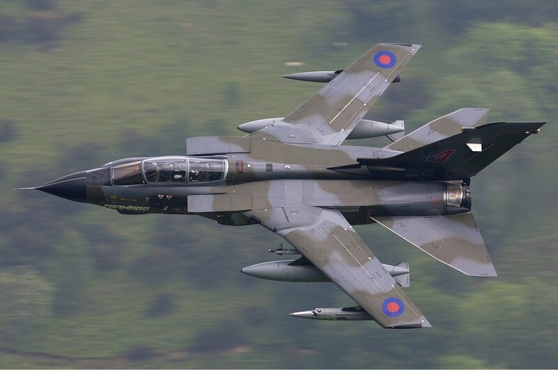 British Tornado Jet — Green