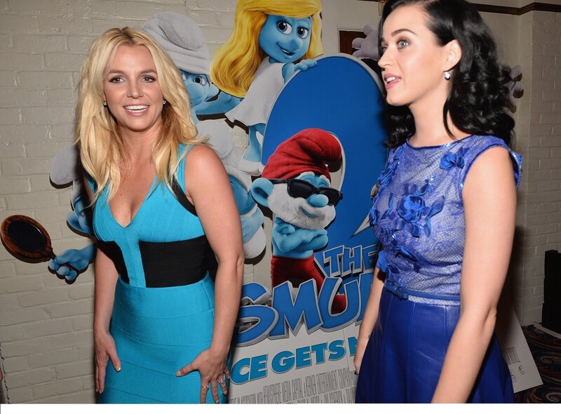 Britney Spears and Katy Perry