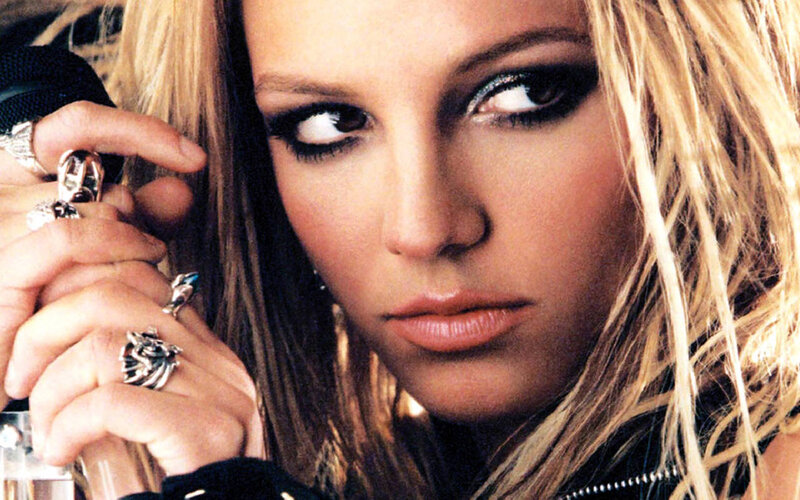 Britney Spears close-up portrait