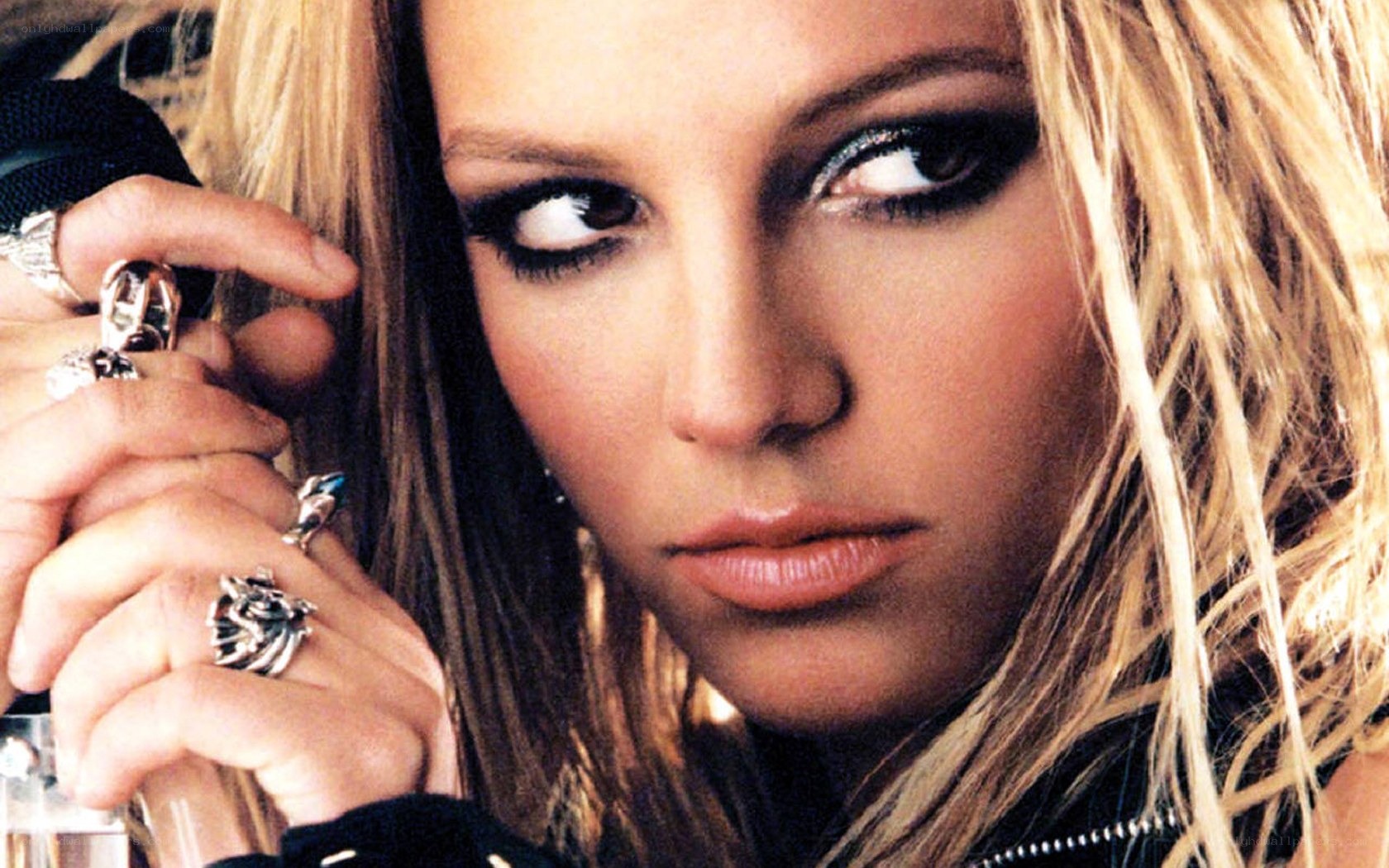 Britney Spears close-up portrait