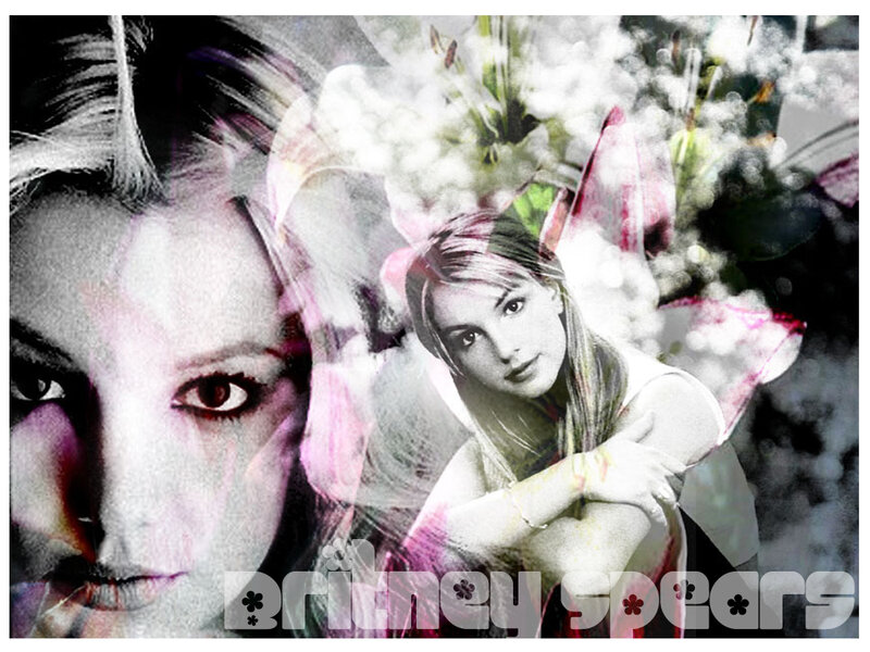Britney Spears collage art