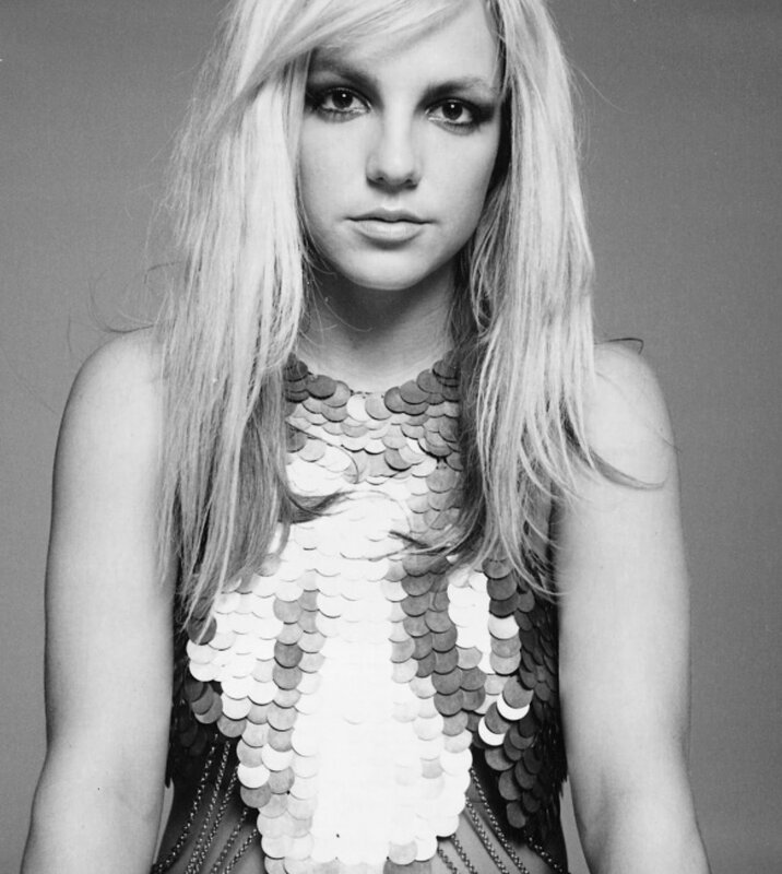 Britney Spears in sequin top