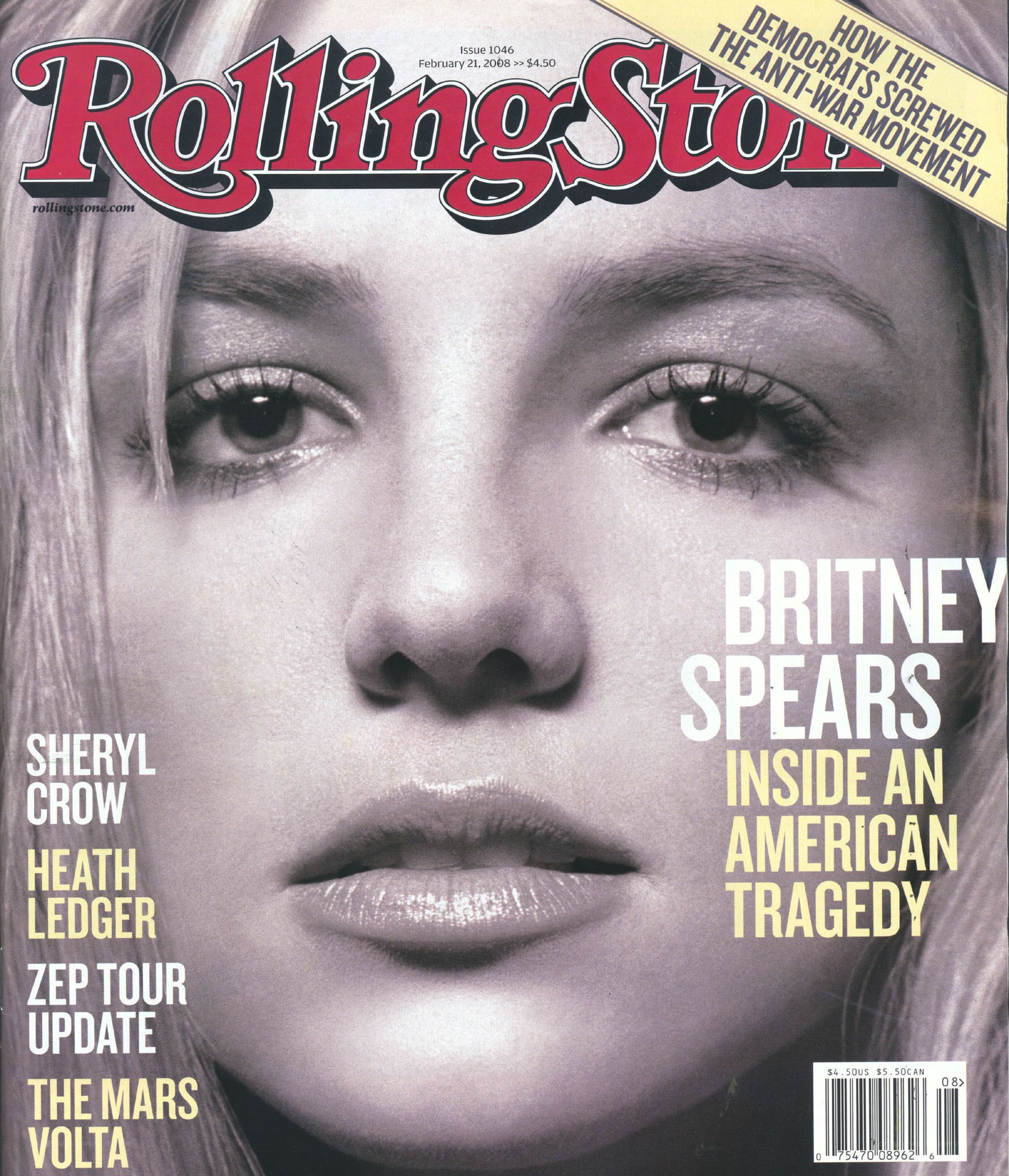 Britney Spears on Rolling Stone cover