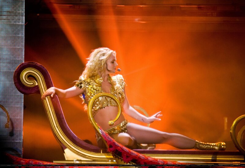 Britney Spears on stage