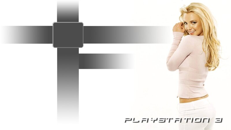 Britney Spears PlayStation 3 ad