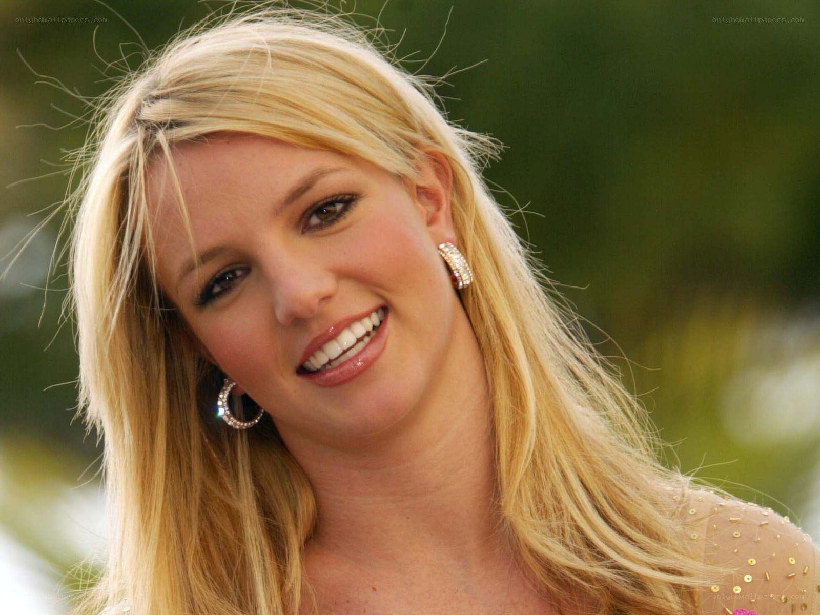 Britney Spears smiling portrait