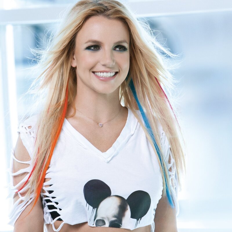 Britney Spears smiling portrait