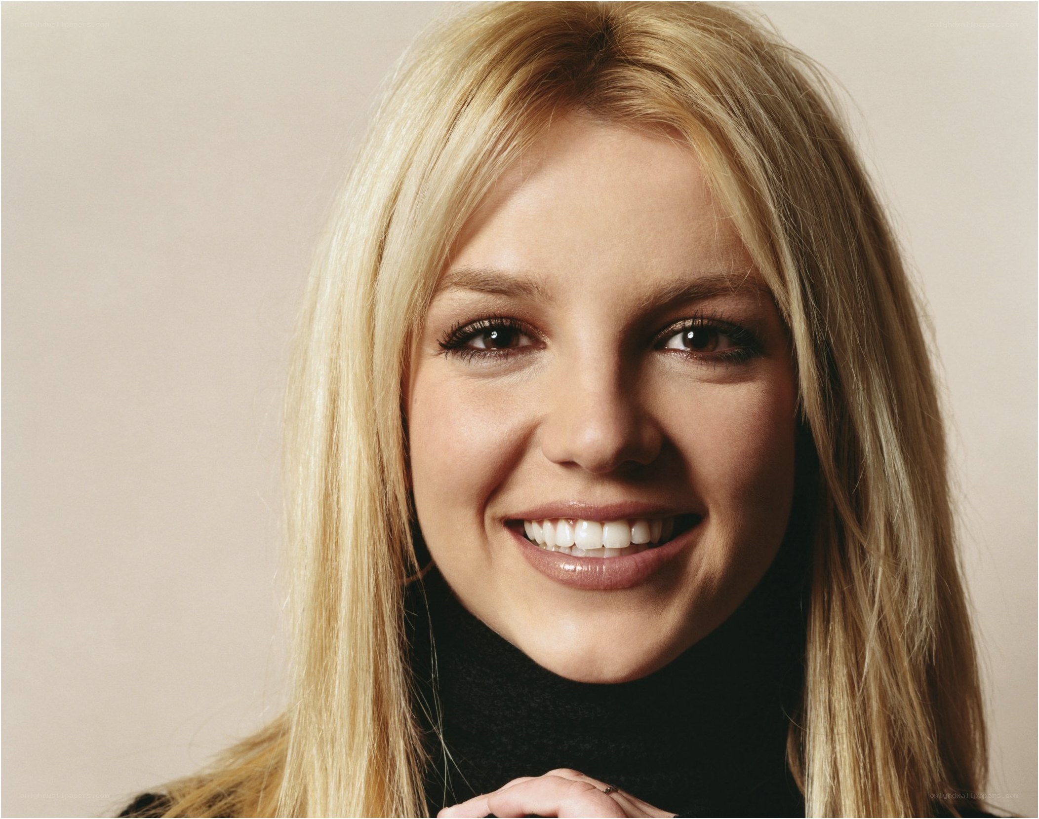 Britney Spears smiling portrait