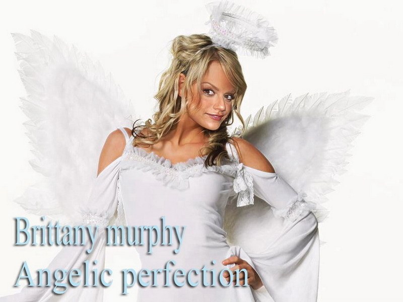 Brittany Murphy as an angel
