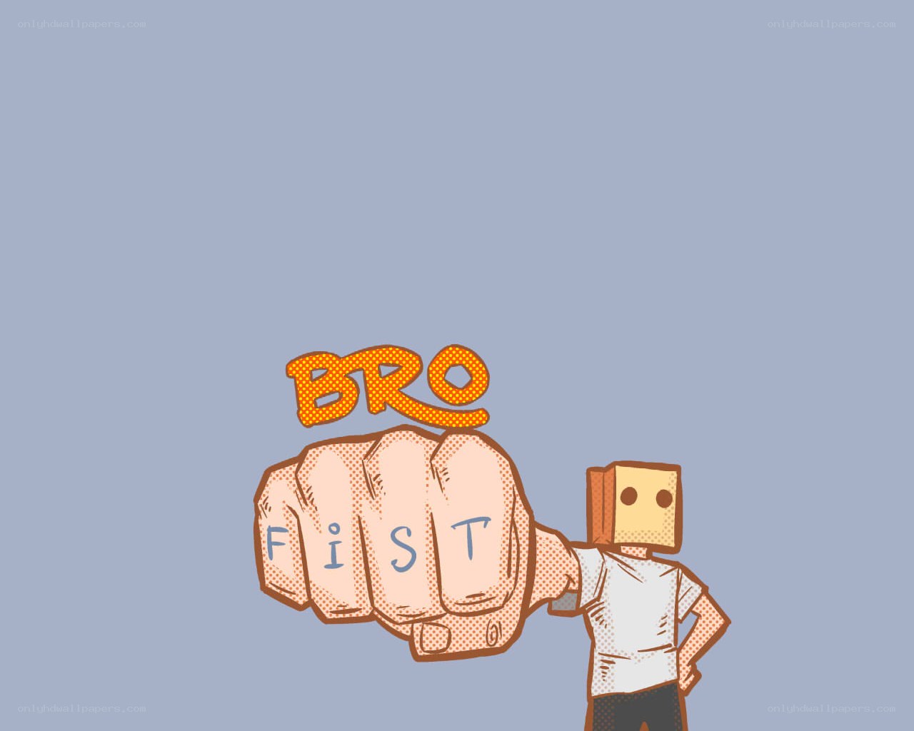 Bro Fist Illustration