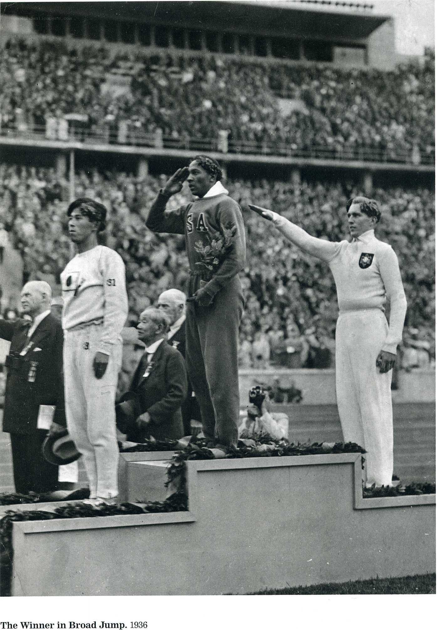 Broad Jump Winner 1936