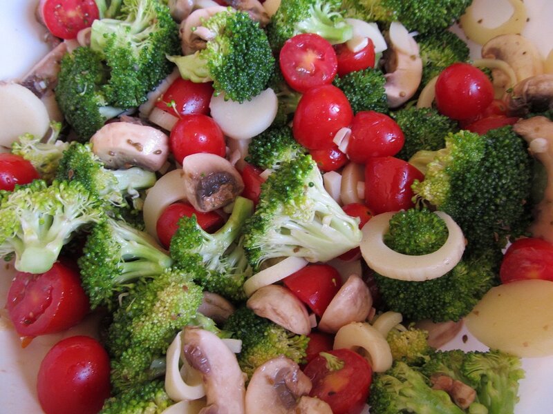 Broccoli and Tomato Salad