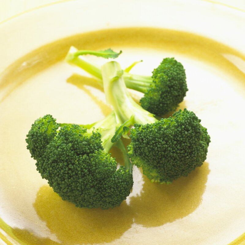 Broccoli on a plate
