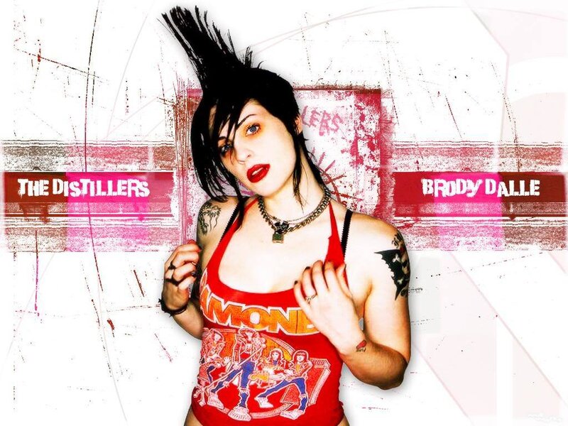 Brody Dalle of The Distillers