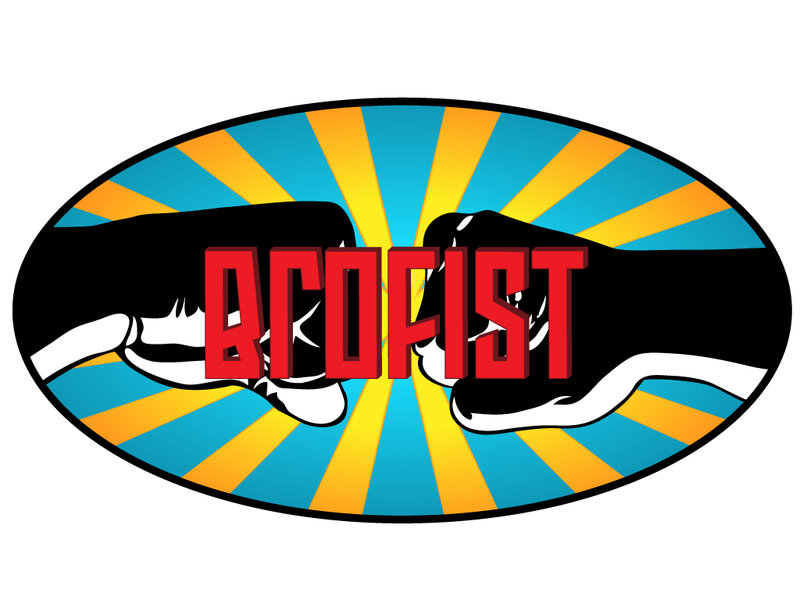 Brofist logo with fist bump
