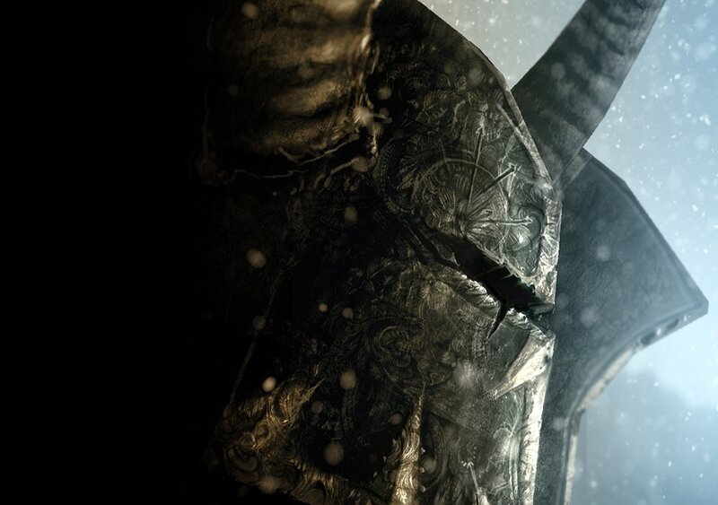Broken Armor in Snow