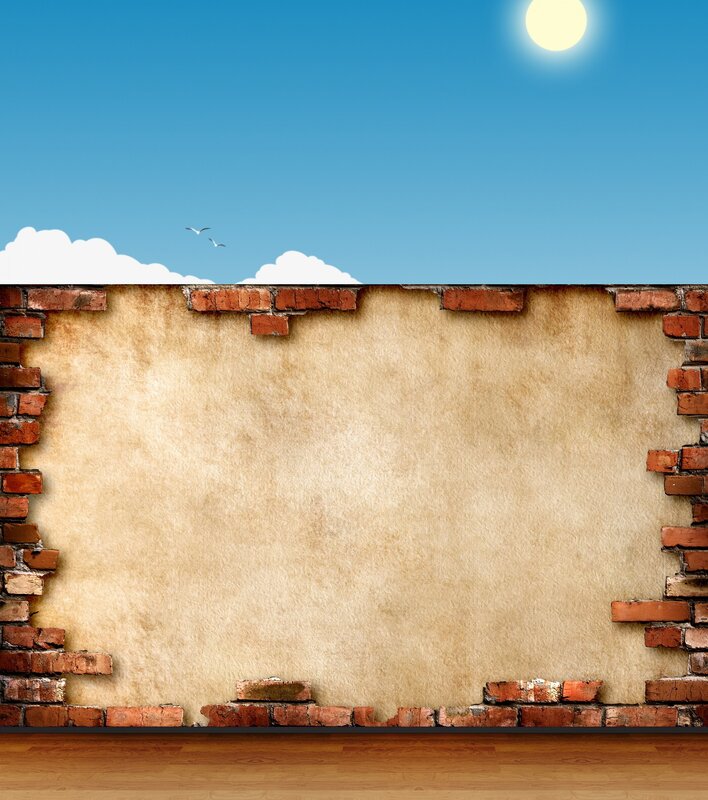 Broken Brick Wall — Blue