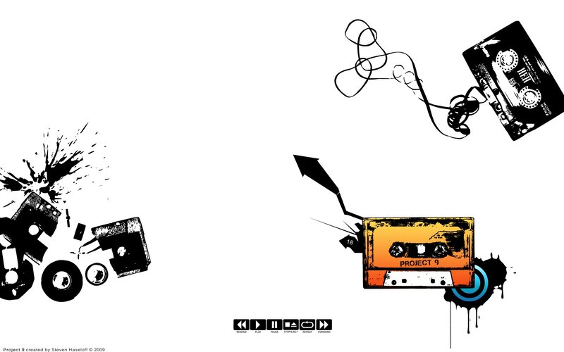 Broken Cassette Tape