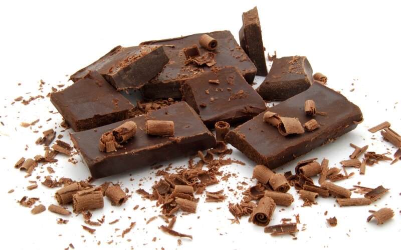Broken Chocolate Bars — Brown