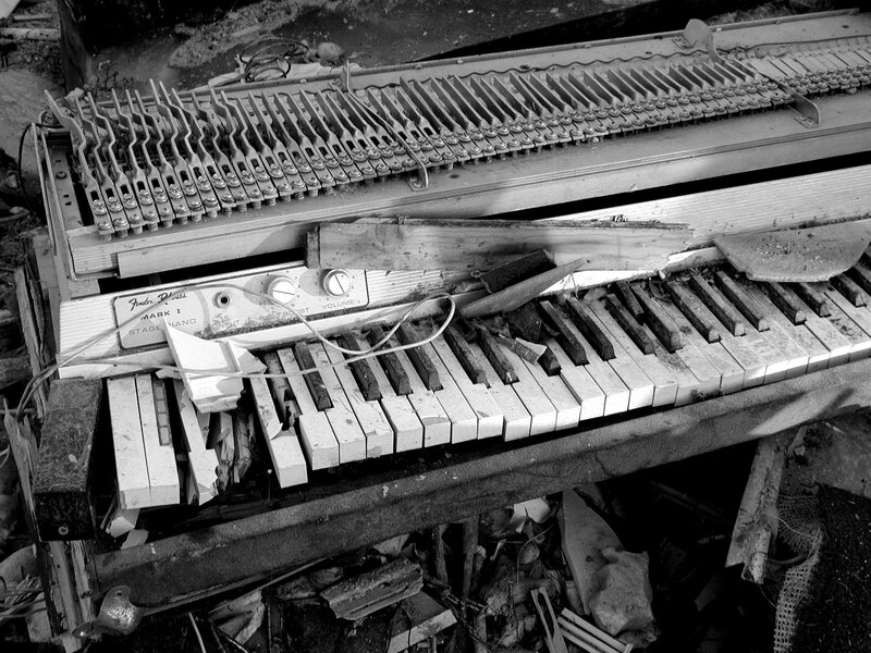Broken Fender Mark I Stage Piano