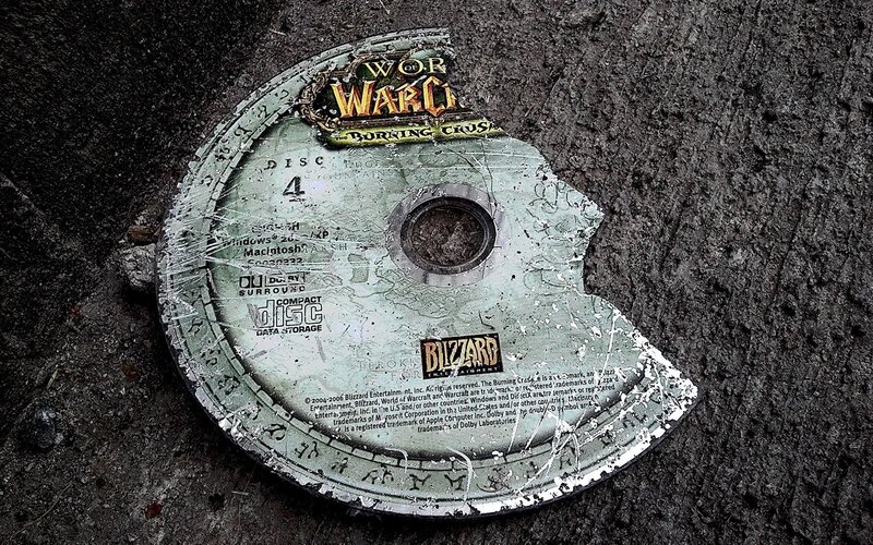 Broken Game Disc — Gray