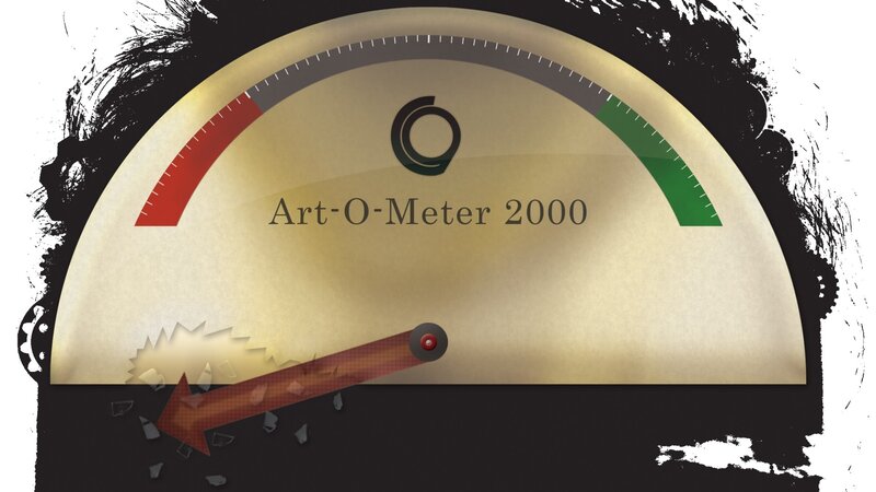Broken Gauge Meter