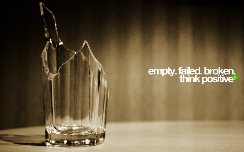 Broken Glass Cup — Brown