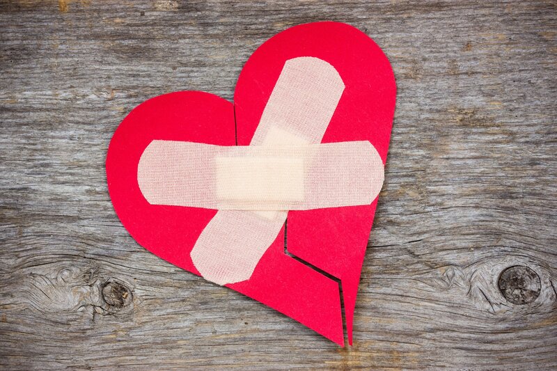 Broken Heart Bandage