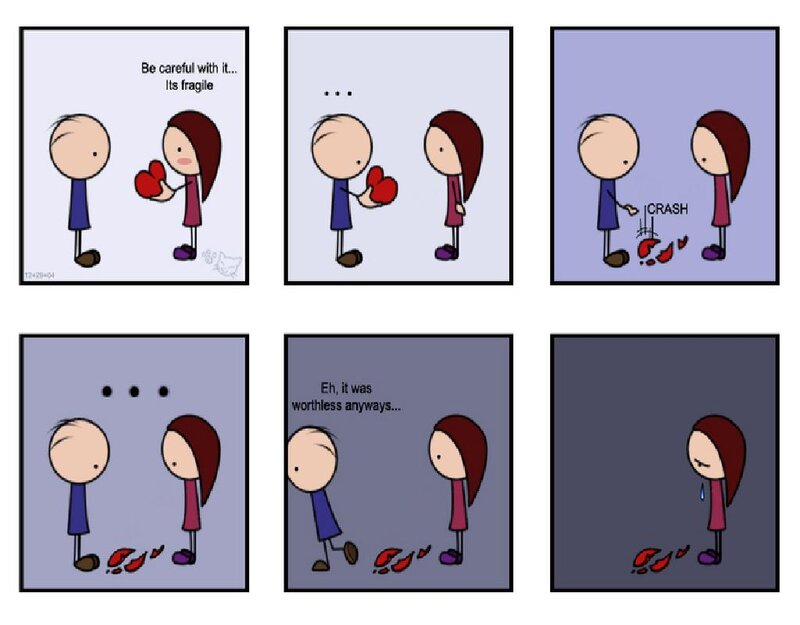 Broken Heart Comic