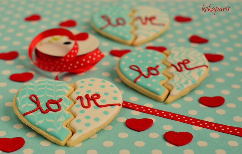 Broken Heart Cookies