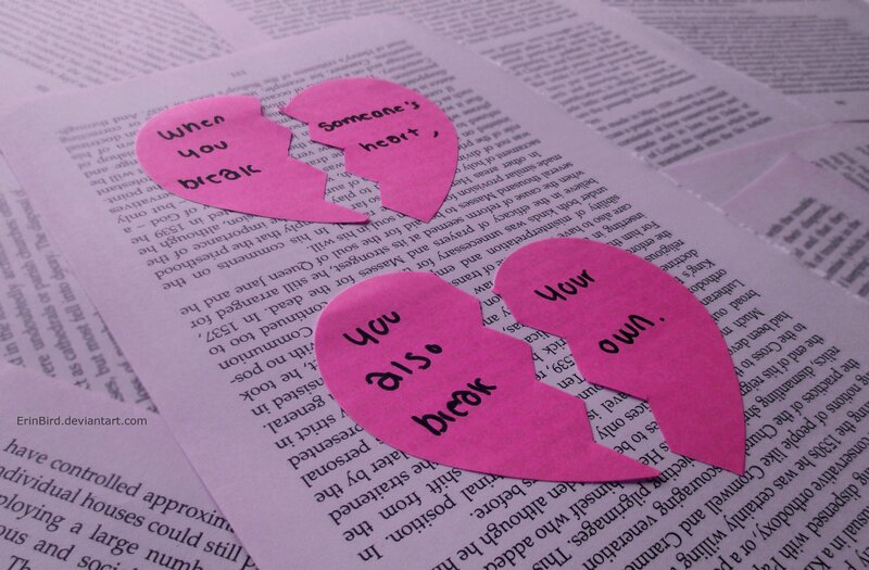 Broken Heart Cutouts