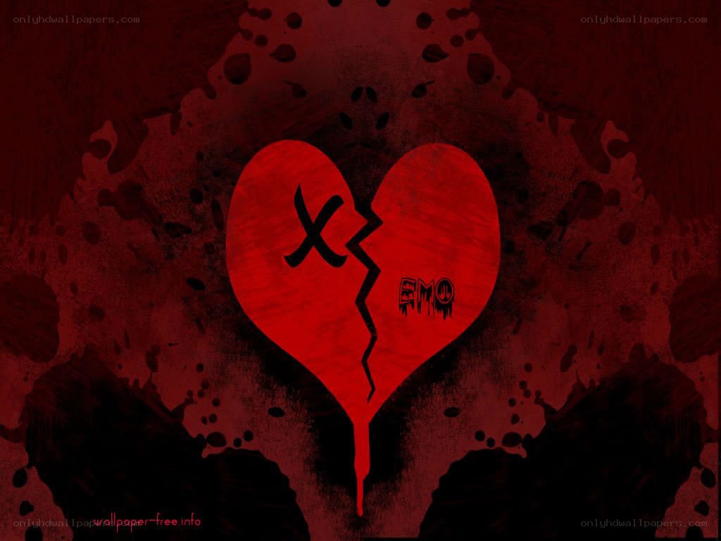 broken heart emo art
