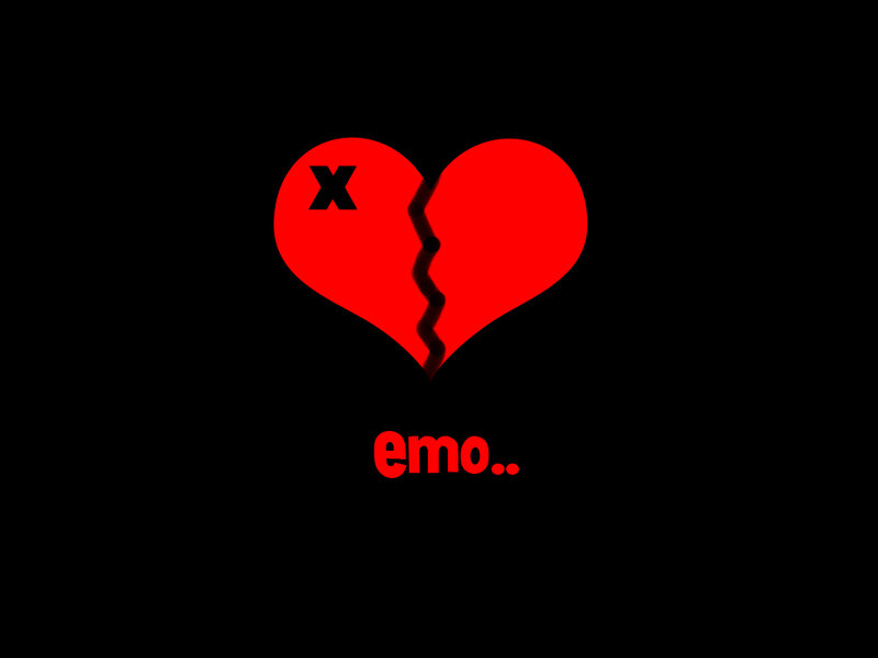 broken heart emo symbol