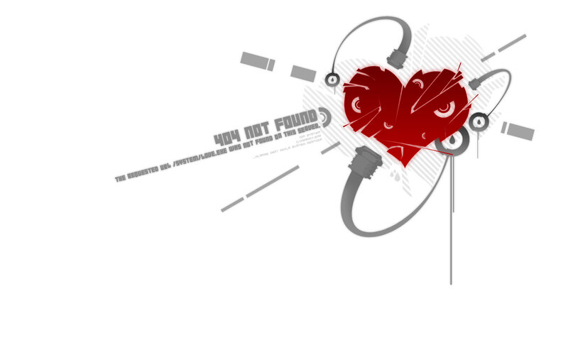 Broken heart error message