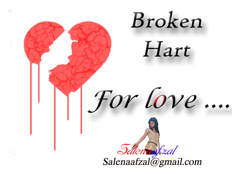 Broken heart for love