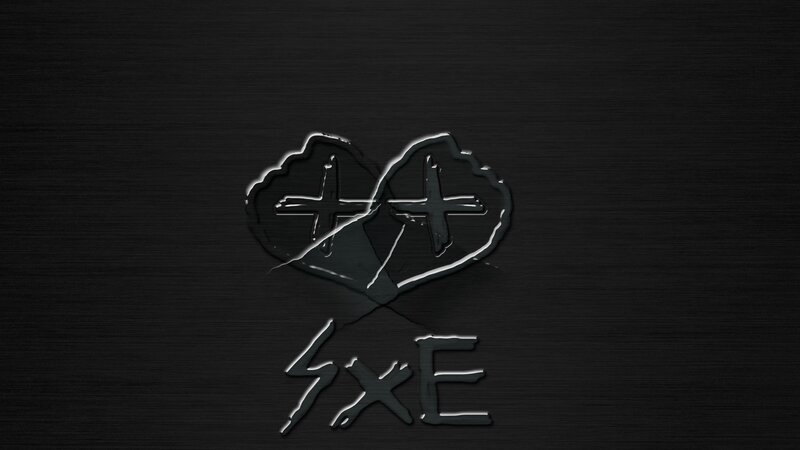 Broken Heart Logo — Black