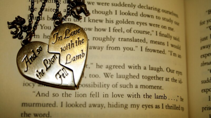 Broken Heart Necklace — Brown