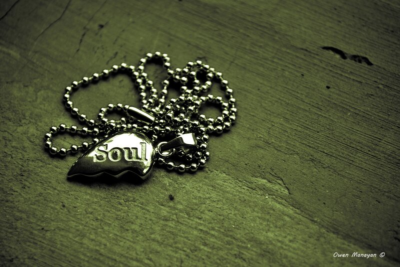Broken Heart Necklace — Green