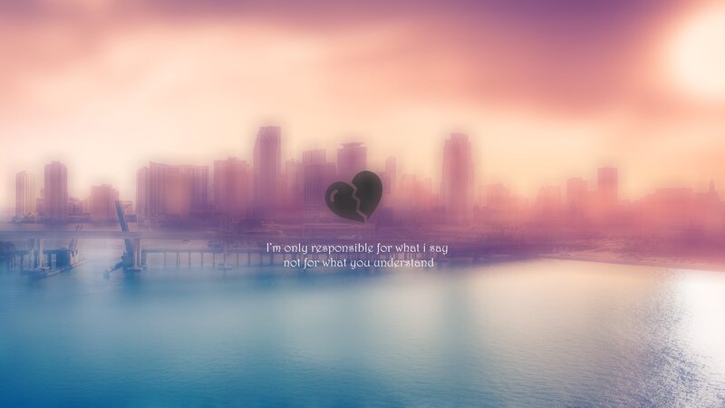 Broken Heart over City