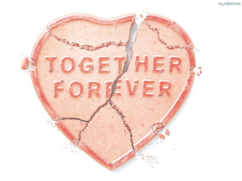 Broken Heart-shaped Object