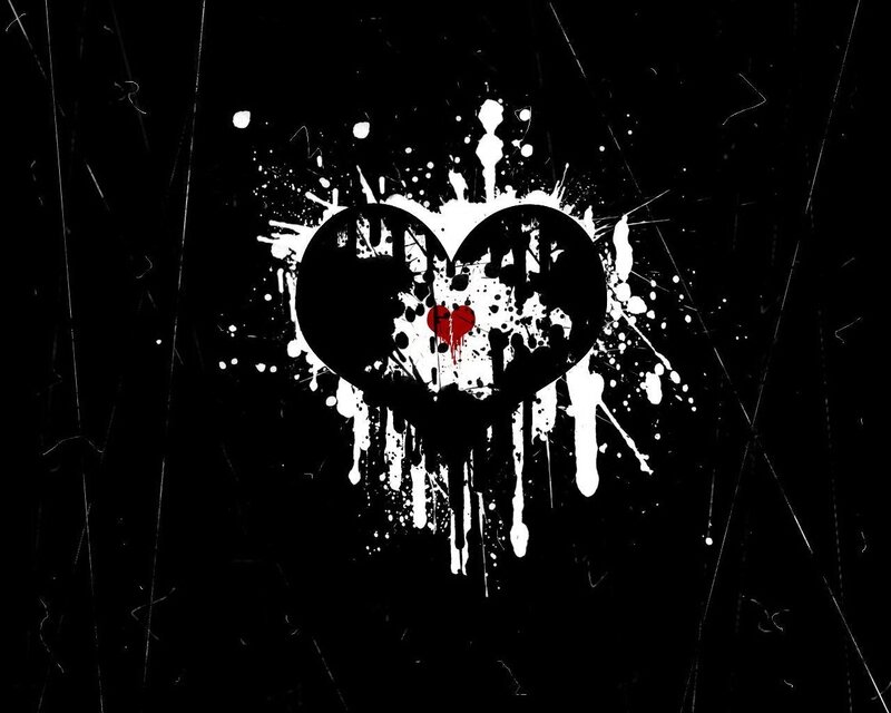 Broken Heart Splatter