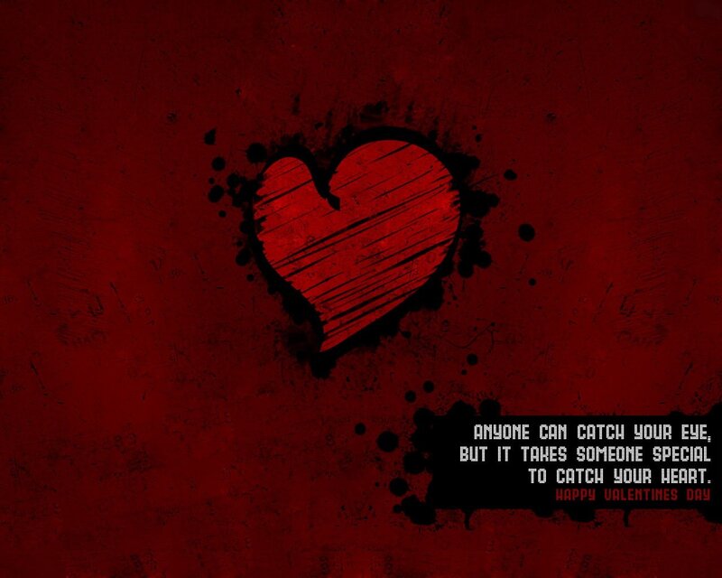 Broken Heart Symbol — Red, Dramatic, Digital Art