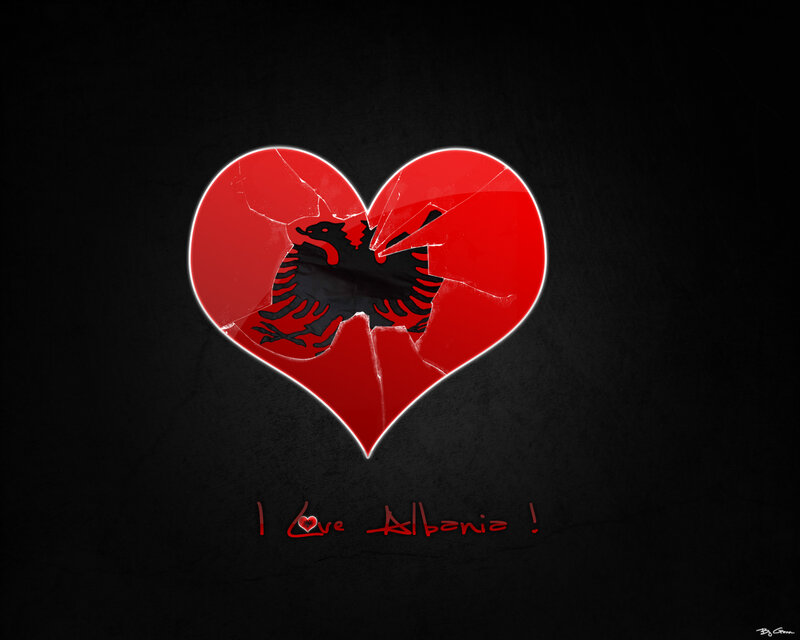 Broken Heart with Flag