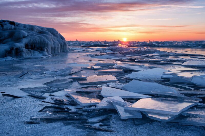Broken Ice Floes