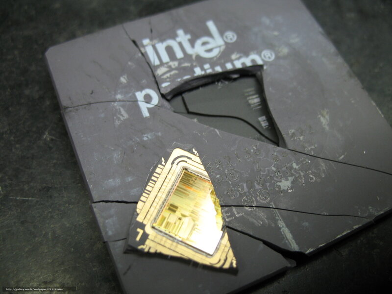 broken intel processor