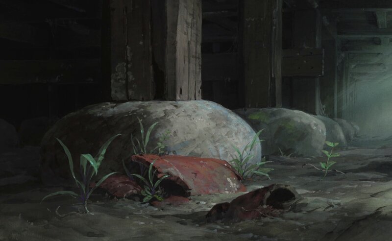 Broken Pottery in Ruins