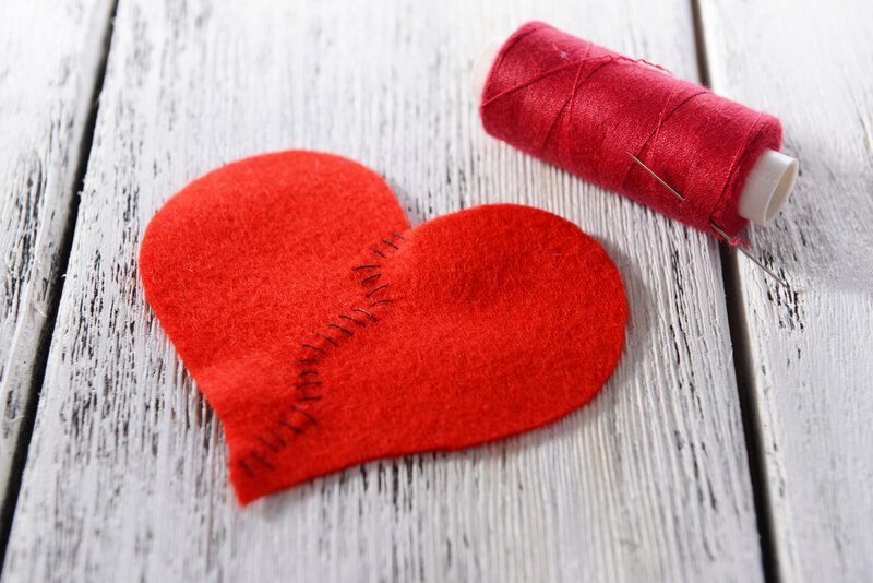Broken Red Heart — Calm