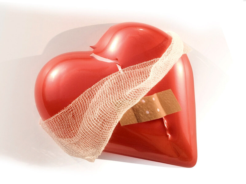 Broken Red Heart — Somber